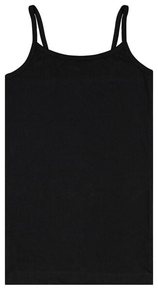 2 Kinder-Hemden, Baumwollstretch schwarz schwarz - 1000028423 - HEMA