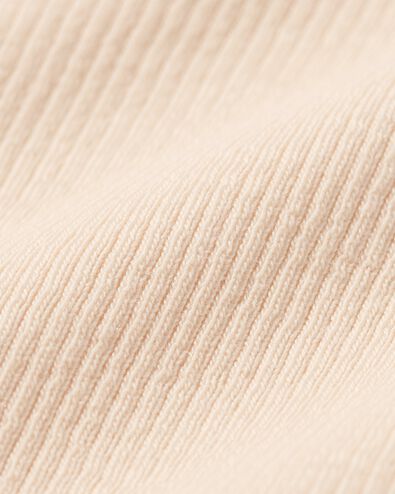 d&eacute;bardeur femme coton c&ocirc;tel&eacute; bretelles spaghetti avec dentelle naturel naturel - 19603091NATURAL - HEMA