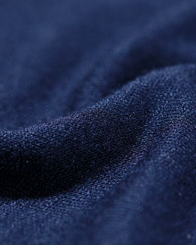 damespyjamabroek viscose donkerblauw donkerblauw - 23420135DARKBLUE - HEMA