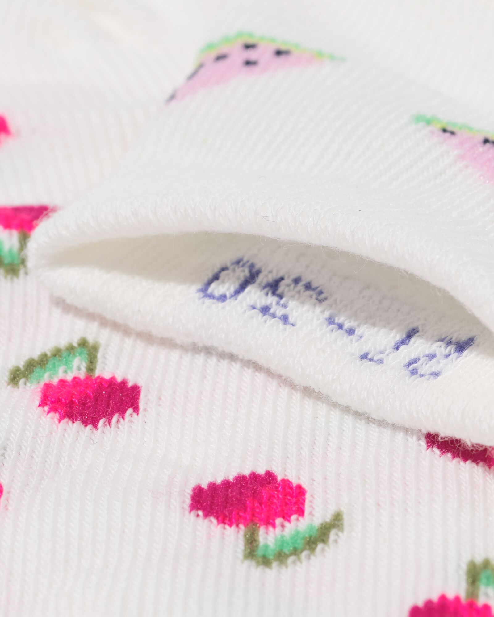 socquettes enfant fruit - 5 paires blanc cass&eacute; blanc cass&eacute; - 4320725OFFWHITE - HEMA