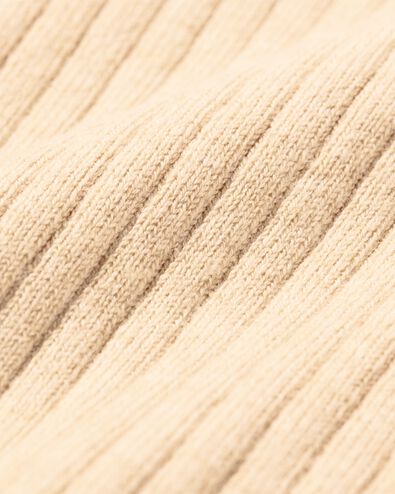 Newborn-Pullover, gerippt sandfarben - 33436520SAND - HEMA