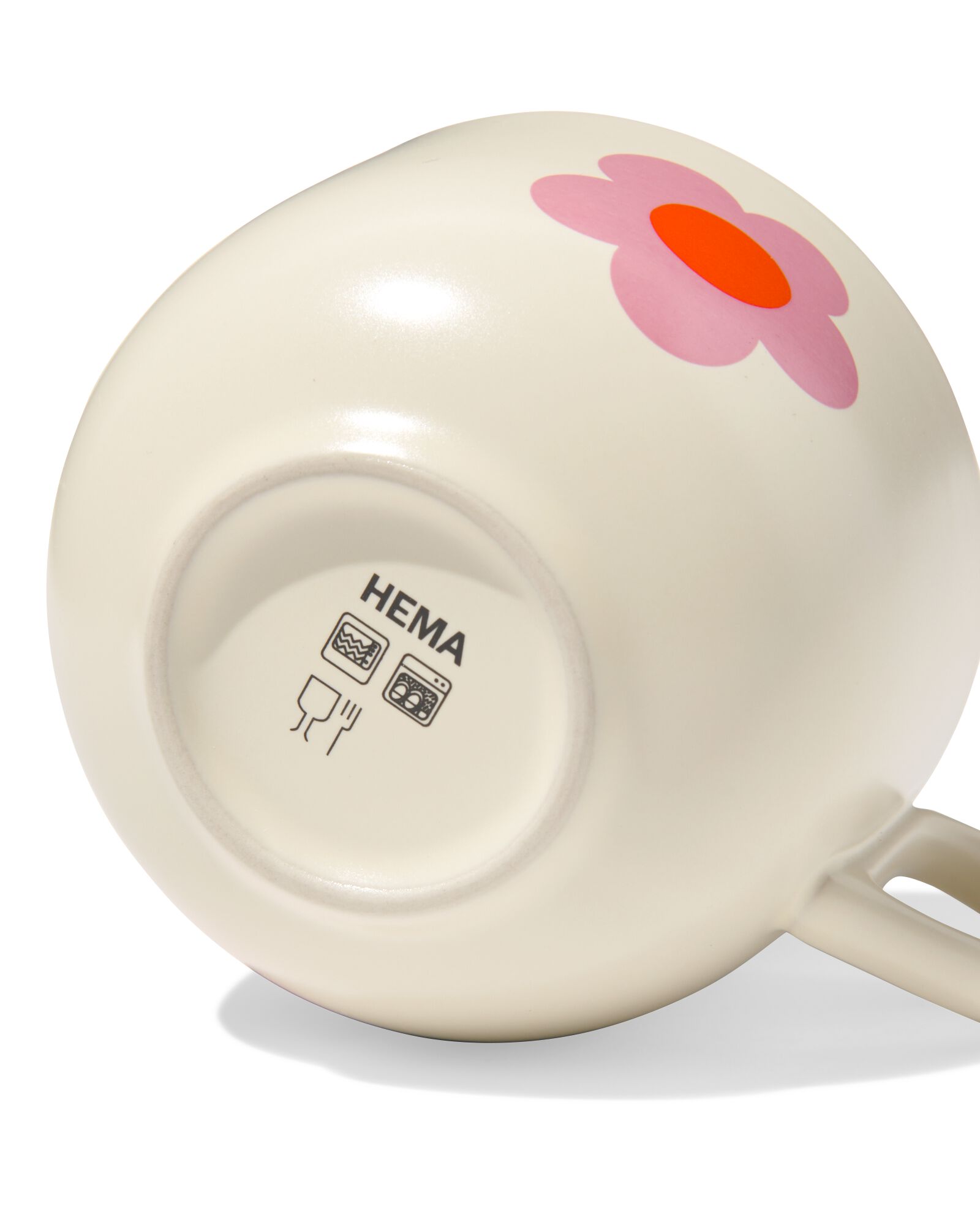tasse et soucoupe 220 ml fleur - 61130108 - HEMA