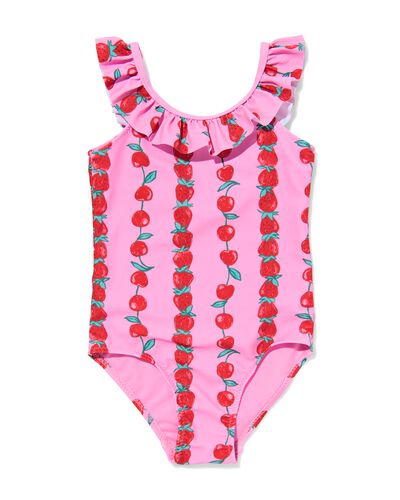 maillot de bain enfant fruit rose rose - 22260470PINK - HEMA