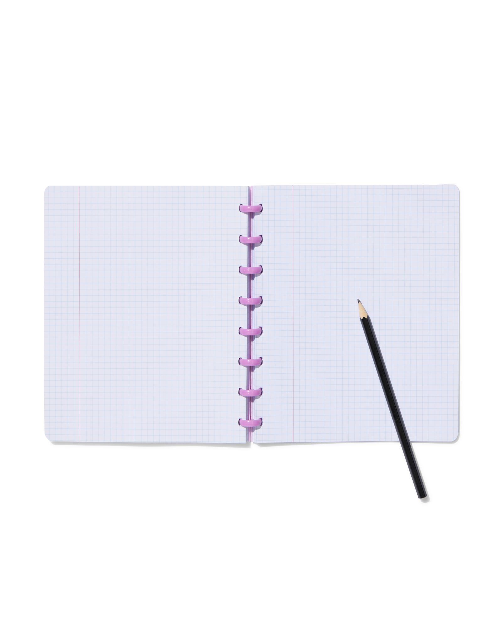 Ringbuch A5 5&nbsp;&times;&nbsp;5&nbsp;mm Lila - 14150121 - HEMA