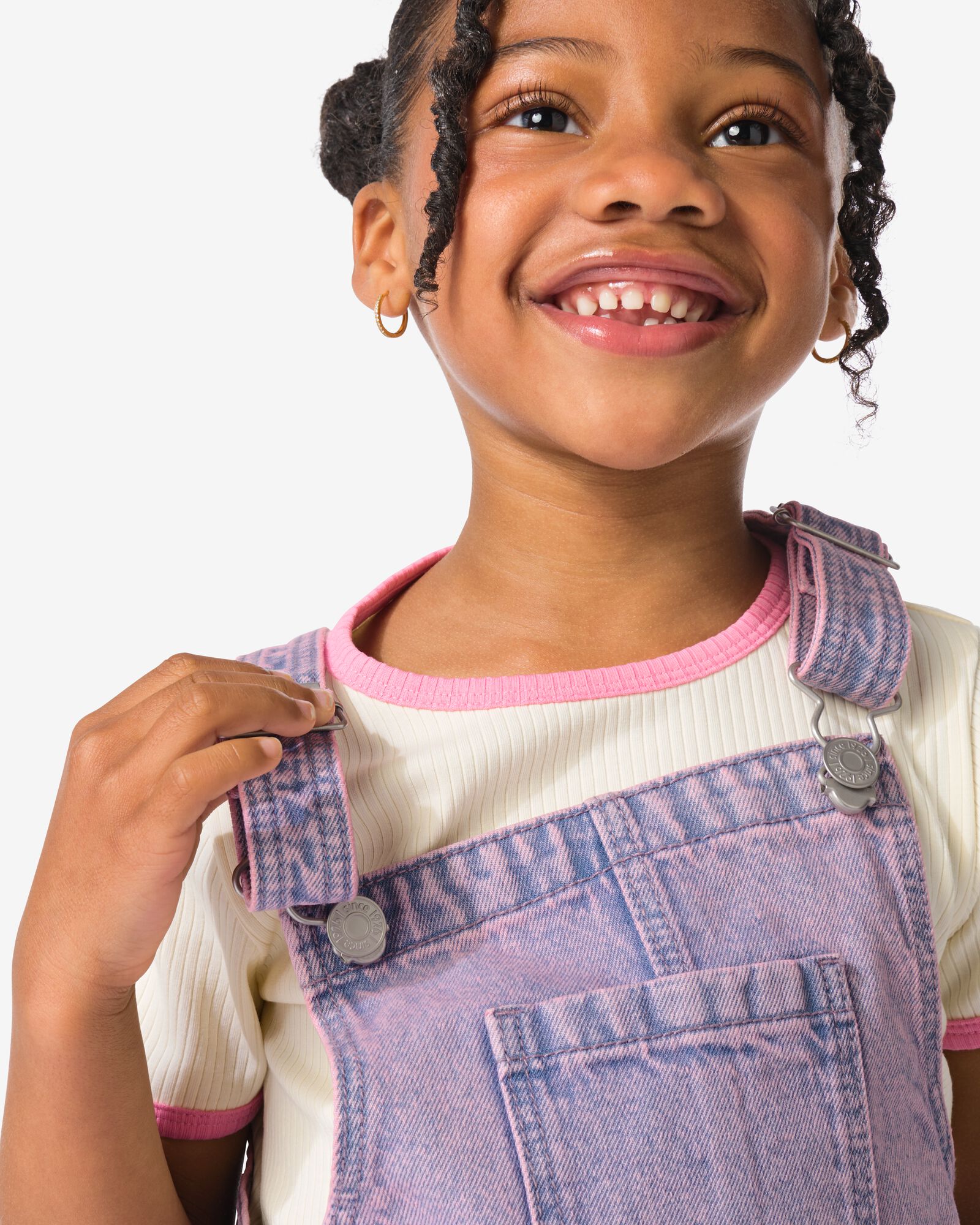 Kinder-Latzkleid  rosa - 30825906PINK - HEMA