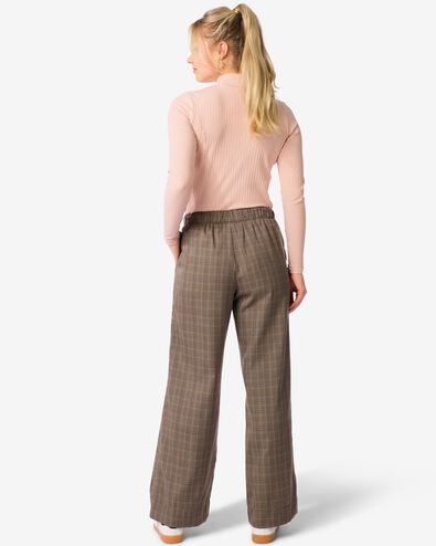 Damenhose Winona kariert grau - 36259705GREY - HEMA