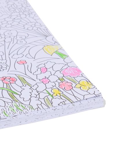 livre de coloriage A4 nature - 60702814 - HEMA