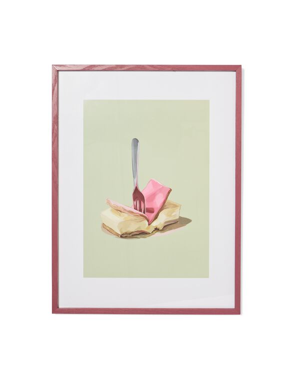 fotolijst 30x40cm hout dun - 13626070 - HEMA