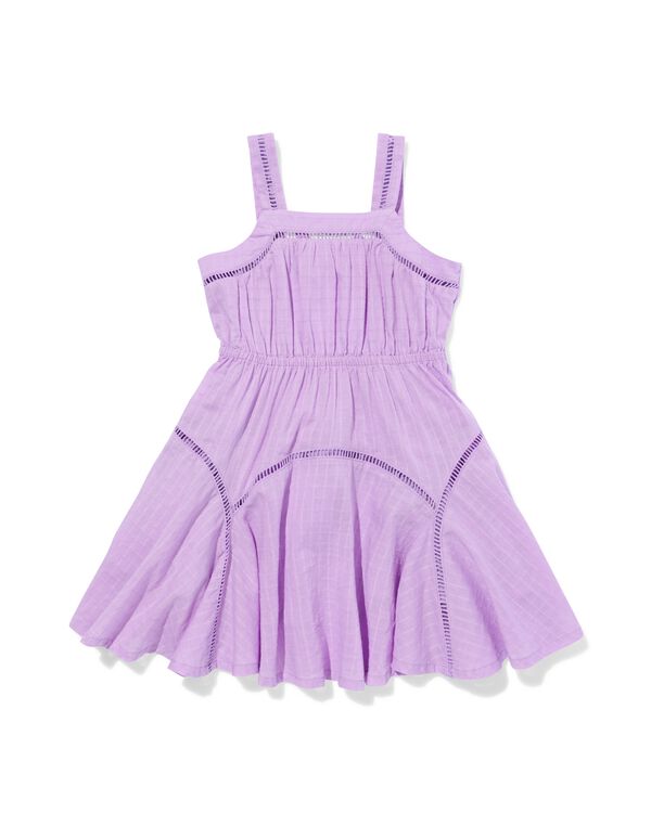 kinderjurk A-lijn paars - 30844507PURPLE - HEMA