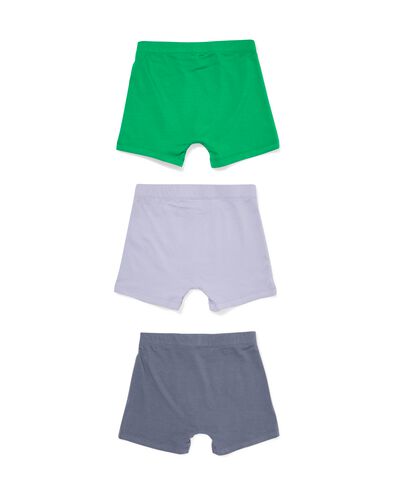 kinderboxers - 3 stuks groen - 19289970GREEN - HEMA