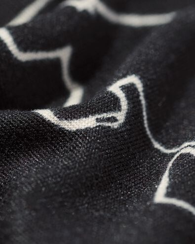 Takkie damesnachthemd micro zwart - 23401290BLACK - HEMA