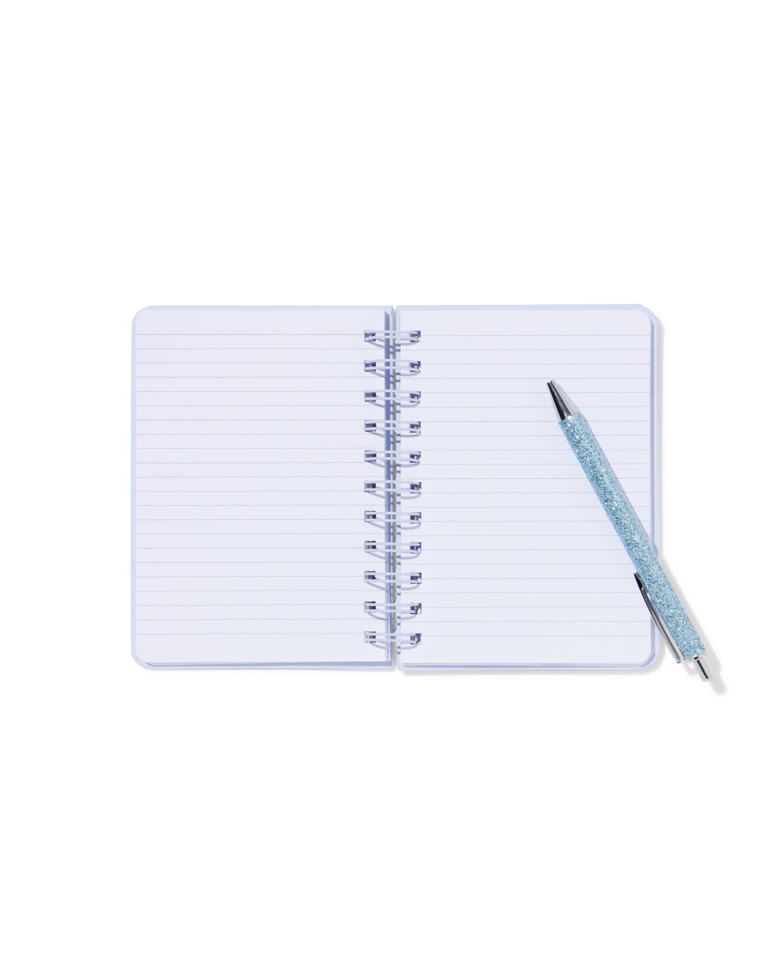 Notizbuch A6 liniert, Blau - 14120120 - HEMA