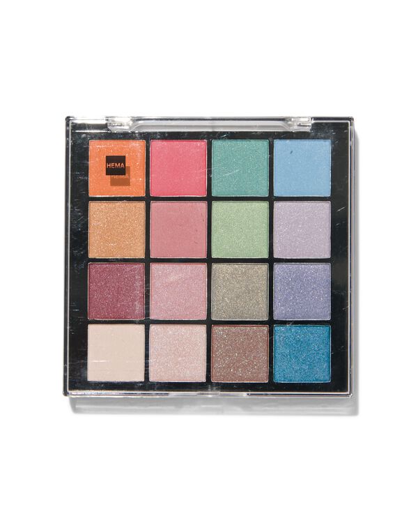 palette ombres &agrave; paupi&egrave;res bright - 11218509 - HEMA