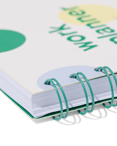 werkplanner met spiraal 21x15 - 14170182 - HEMA