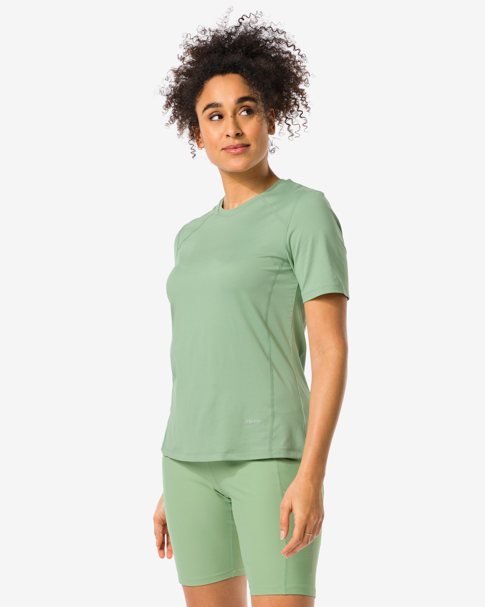 Image de HEMA T-shirt De Sport Femme Vert Clair (vert clair)