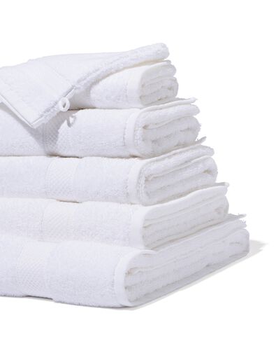 Handtuch - 50x100cm - schwere Qualität - weiß weiß Handtuch, 50 x 100 - 5212600 - HEMA
