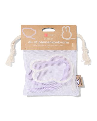 nijntje ei- of pannenkoekvorm siliconen - 2 stuks - 60410287 - HEMA