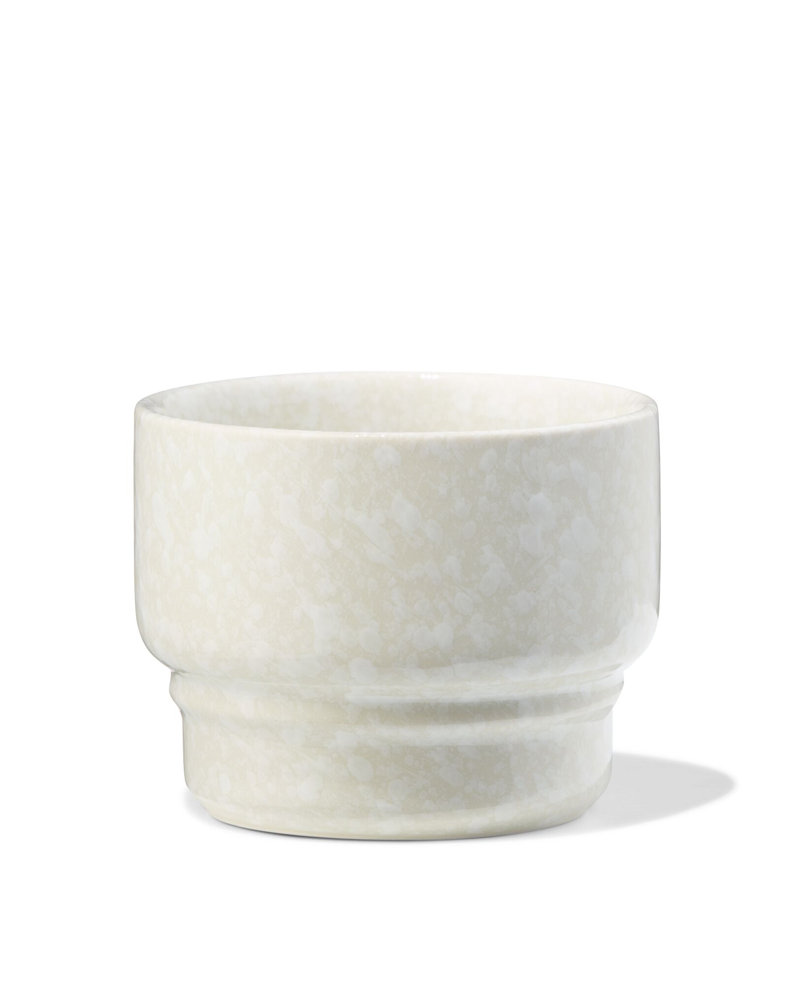 mug &agrave; caf&eacute; 220 ml fa&iuml;ence mouchet&eacute;e verte - 80660354 - HEMA