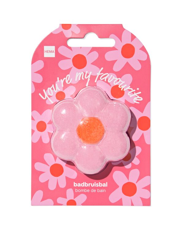 bombe de bain fleur - 60600653 - HEMA