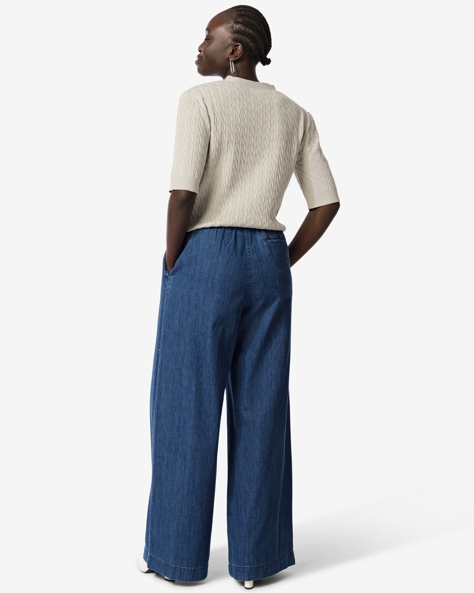 Damenjeans Suzy mittelblau - 36229580MIDBLUE - HEMA