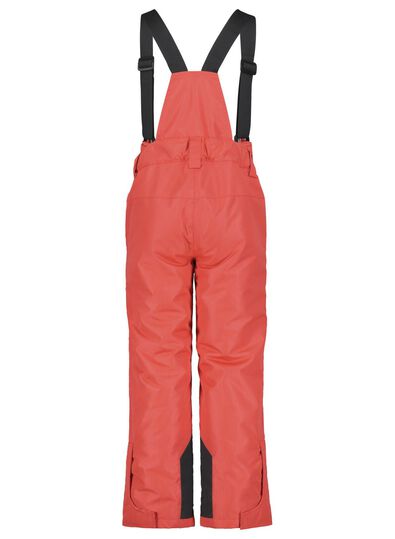 pantalon de ski enfant rose corail 158/164 - 30843450 - HEMA