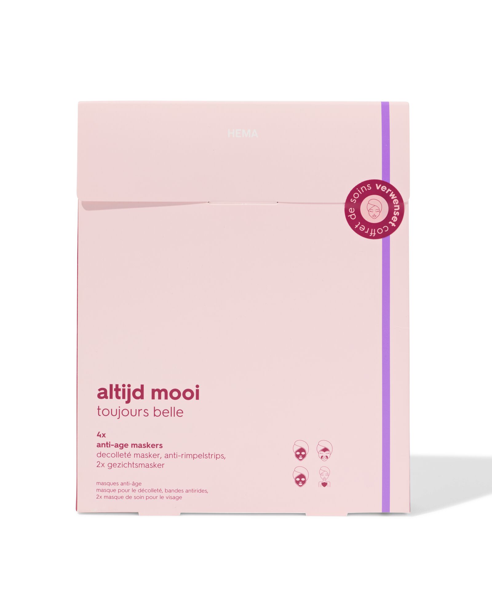 coffret cadeau masques anti-&acirc;ge  - 17860175 - HEMA