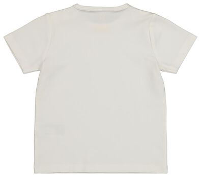 t-shirt bébé en bambou blanc cassé - 1000019278 - HEMA