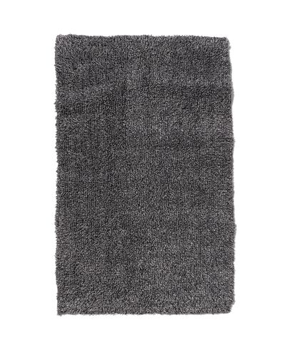 Badematte – 50 x 85 cm – extraweiche Hotelqualität – dunkelgrau - 5210001 - HEMA