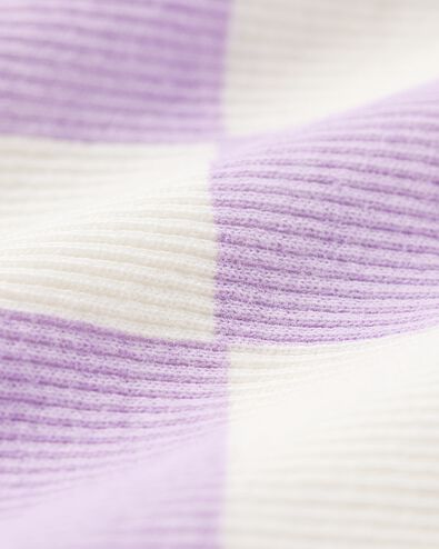 pyjacourt enfant c&ocirc;tel&eacute; carreaux violet - 23030680PURPLE - HEMA