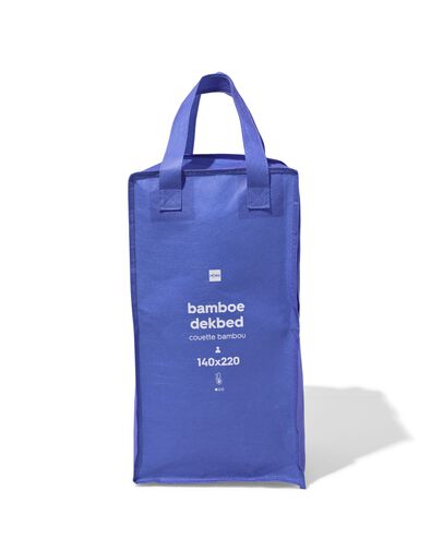 Steppbett 140 &times; 220 cm, Bambus, Sommer - 5590030 - HEMA