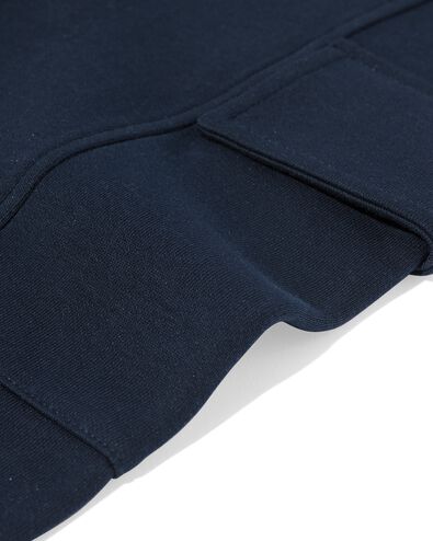 pantalon enfant cargo coupe classique bleu fonc&eacute; bleu fonc&eacute; - 30711808DARKBLUE - HEMA