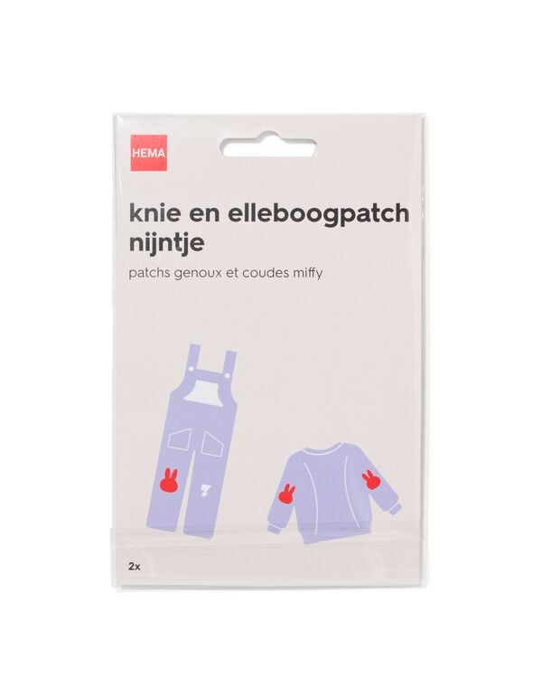 nijntje knie- en elleboogpatch 8.5cm - 2 stuks - 1400315 - HEMA