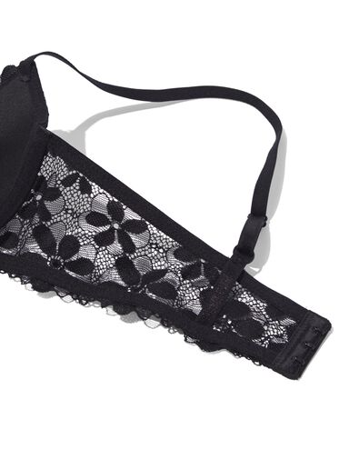 vorgeformter Push-up-B&uuml;gel-BH, Spitze schwarz - 21800800BLACK - HEMA