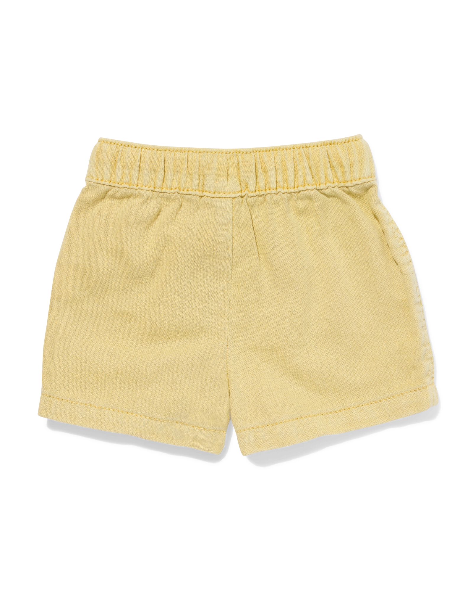 babyshort comfy fit okergeel okergeel - 33188270YELLOWOCHRE - HEMA