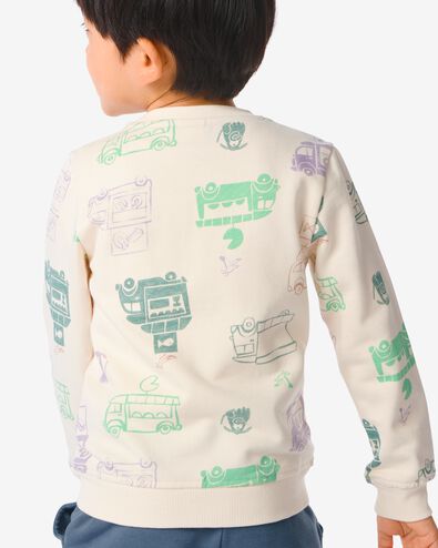 Kinder-Sweatshirt, bedruckt grün 134/140 - 30778432 - HEMA