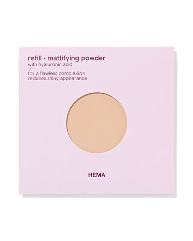 recharge poudre matifiante 18 soft sand - 11290416 - HEMA