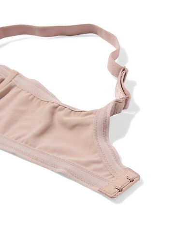 niet voorgevormde bh met beugel - 2 stuks beige beige - 21821040BEIGE - HEMA