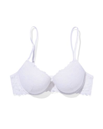 soutien-gorge push-up pr&eacute;form&eacute; avec armatures blanc - 21870691WHITE - HEMA