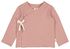 Newborn-Wickelhemd mit Bambus, Sweatqualität rosa rosa - 1000025530 - HEMA
