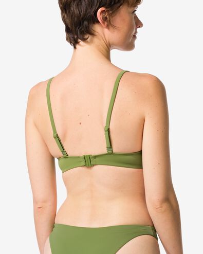 haut de bikini femme Rose vert S - 22360722 - HEMA