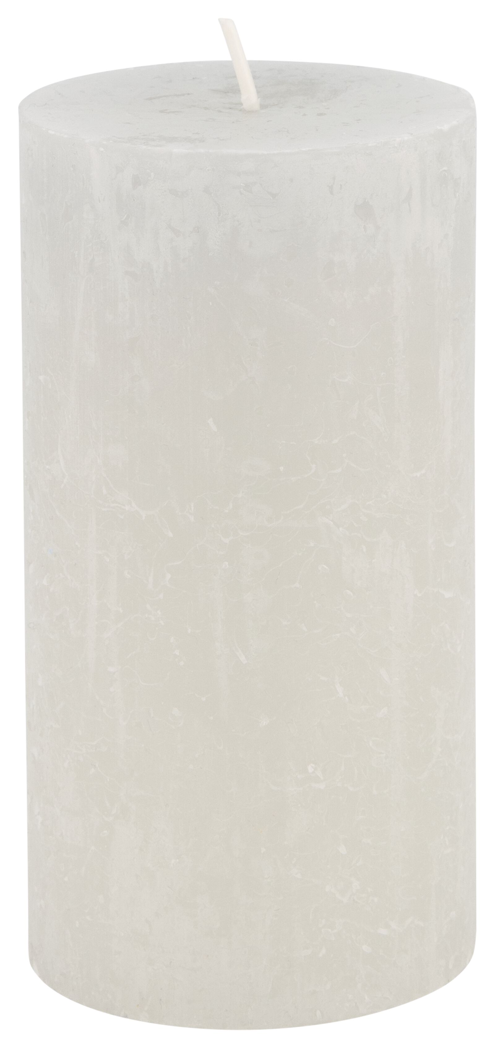 bougies rustiques gris clair - 1000025587 - HEMA