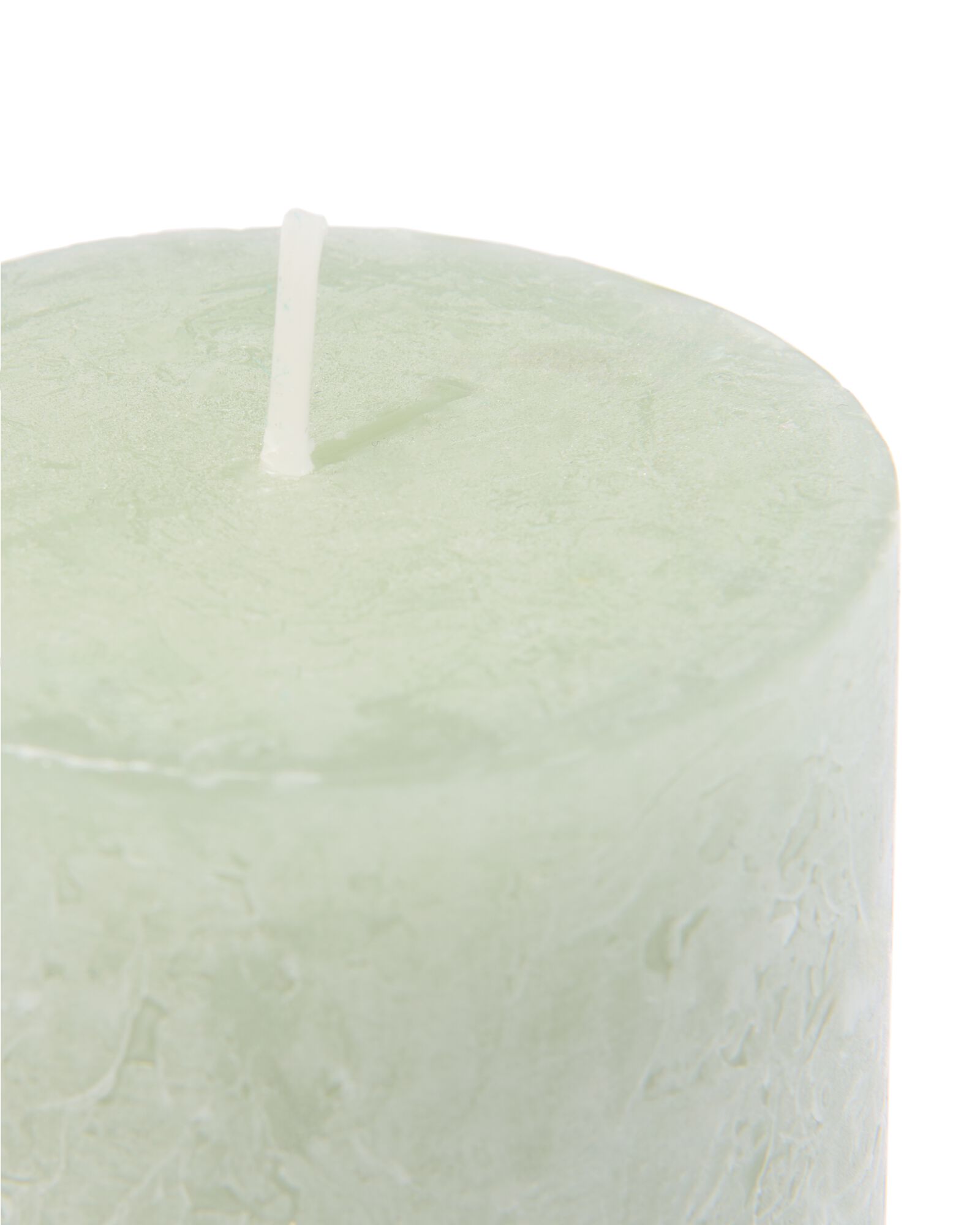 bougie rustique &Oslash;7x19 vert clair vert clair 7 x 19 - 13503176 - HEMA