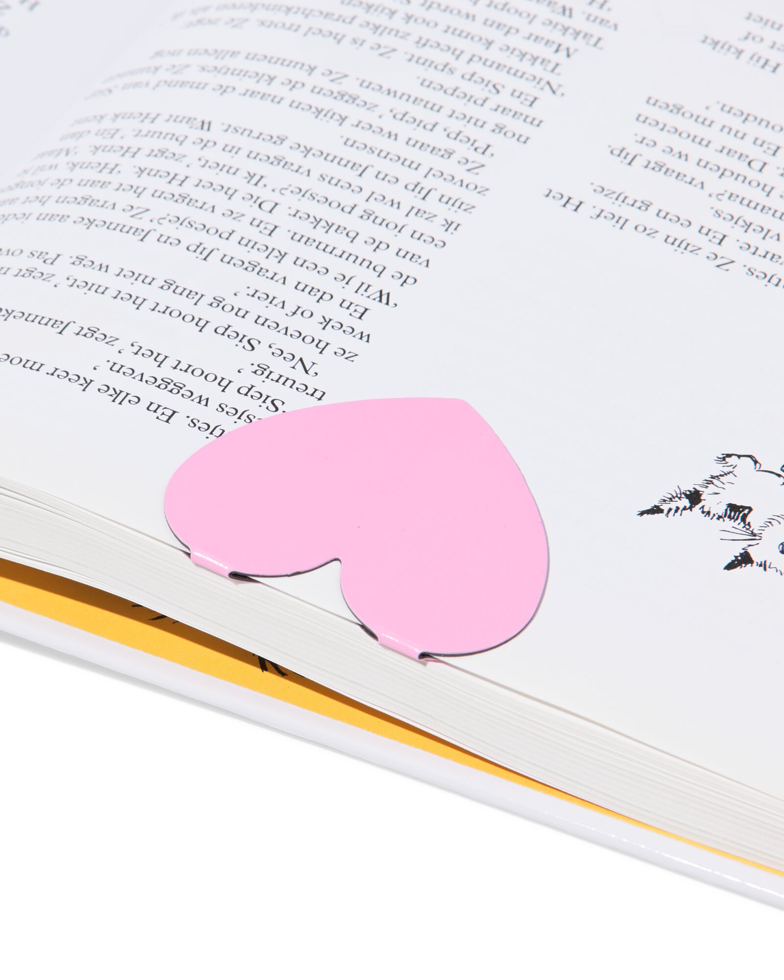 marque-page aimant&eacute; 8 cm - 14800376 - HEMA