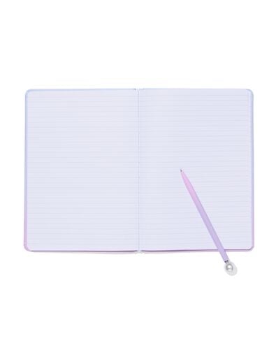 cadeauset notitieboek en pen 16.8x21.7cm  - 14402117 - HEMA