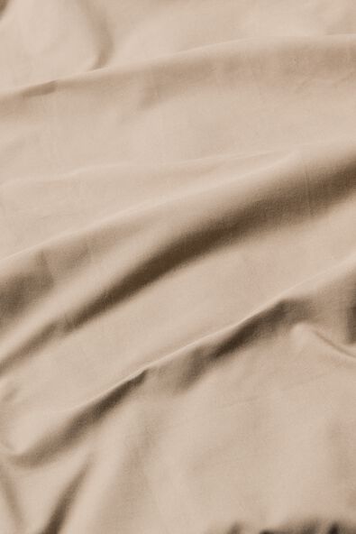 housse de couette 140x200/220 cm percale sable - 5790267 - HEMA