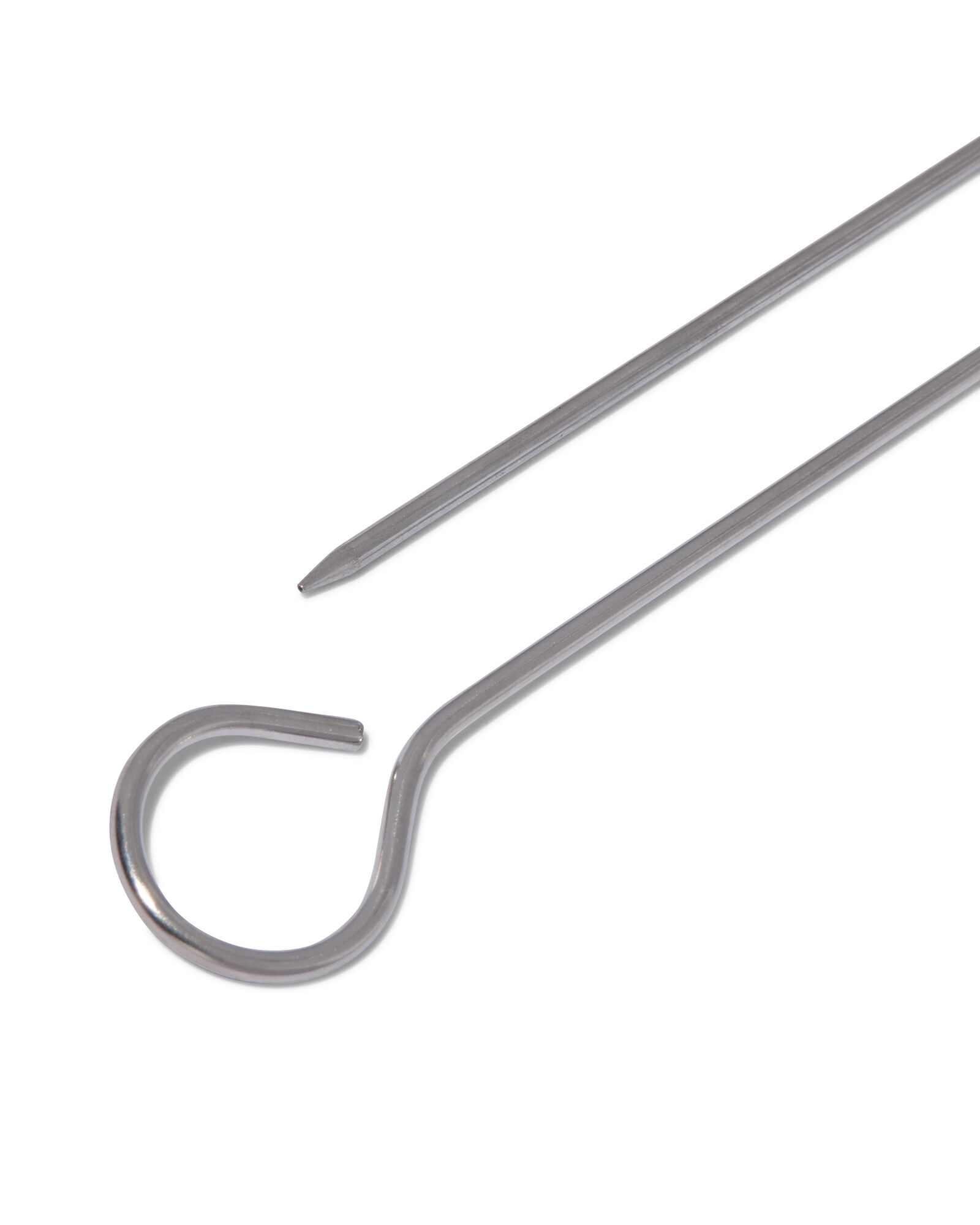 sat&eacute;prikkers rvs - 10 stuks - 80800004 - HEMA