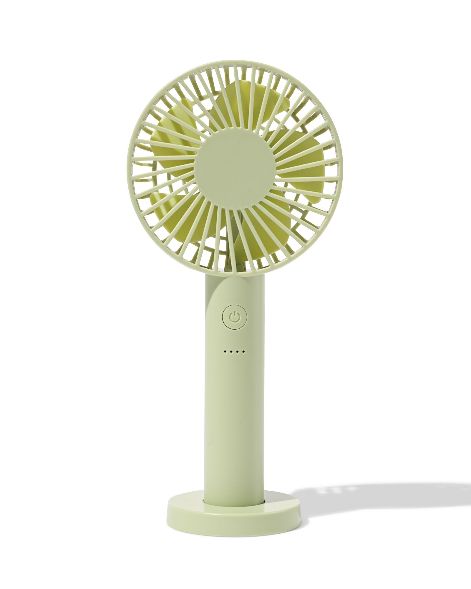 ventilateur &agrave; main ⌀11,5x23,5cm vert - 80200039 - HEMA
