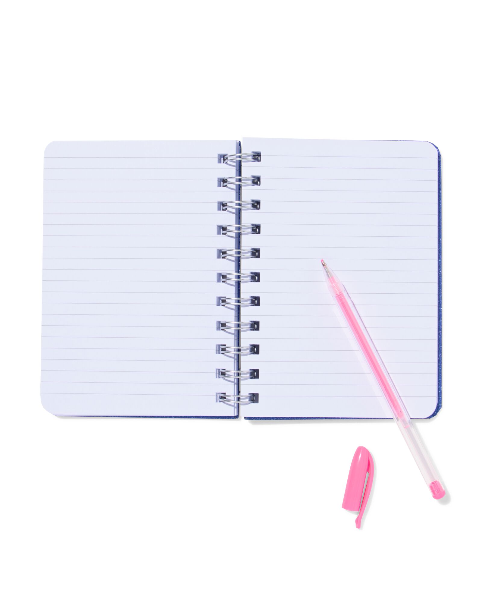 carnet A6 lign&eacute; paillettes - 14100363 - HEMA