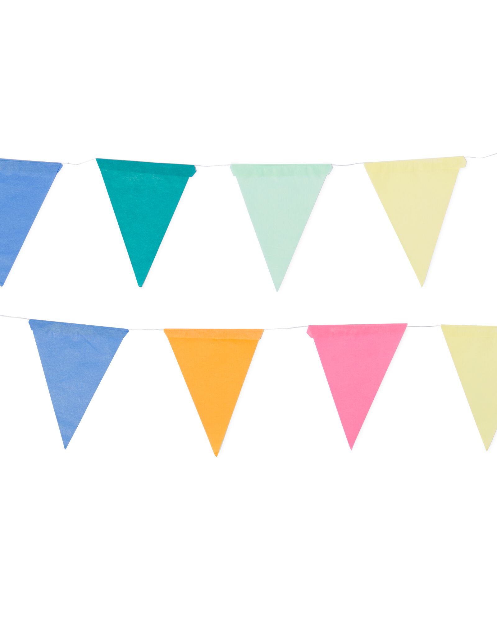 guirlande de fanions papier 10m - 14280226 - HEMA