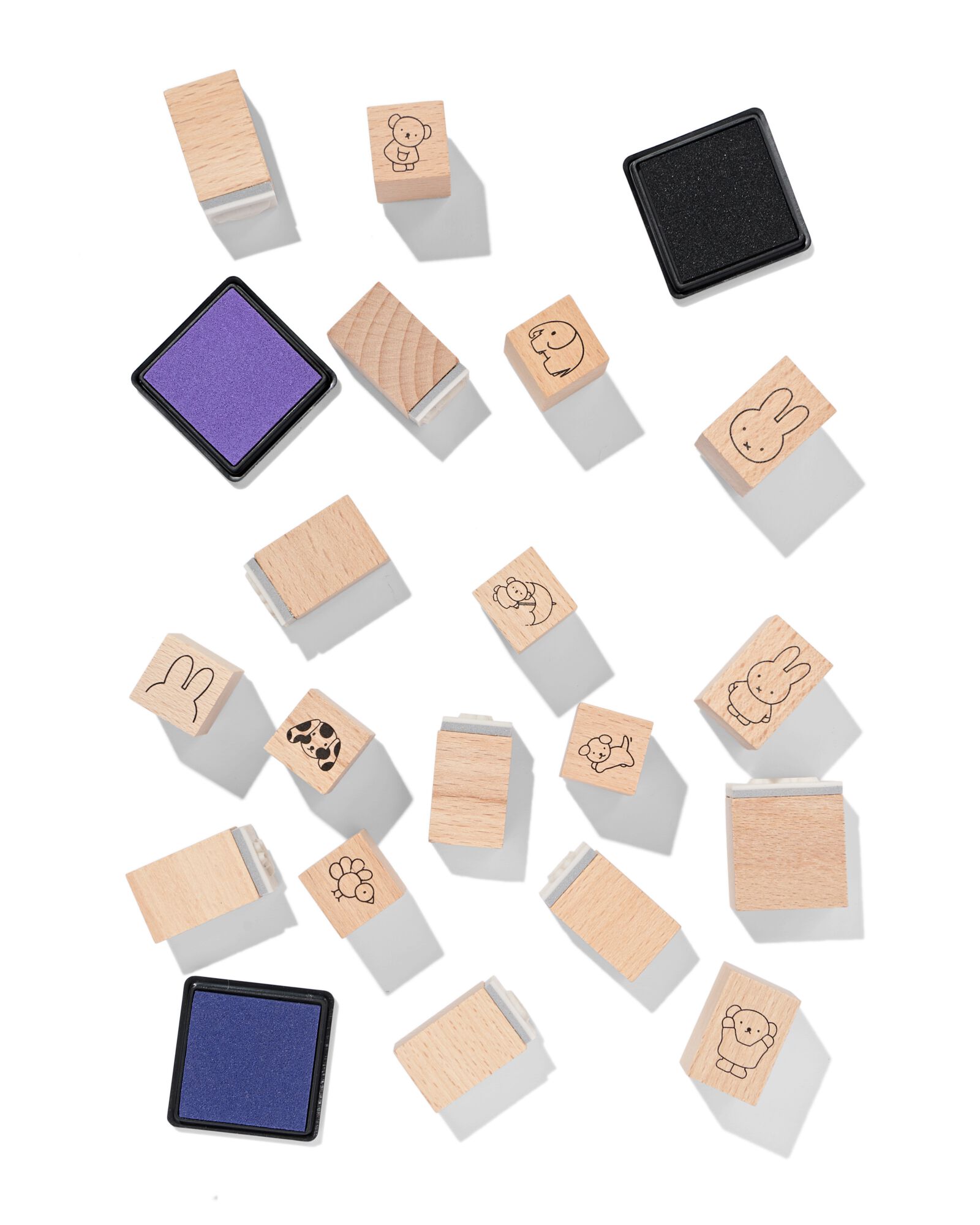 nijntje stempelset in kistje - 60410345 - HEMA